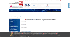 Desktop Screenshot of bip.mazowia.eu
